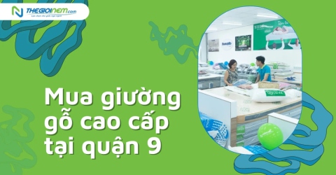 Mua giường gỗ cao cấp tại quận 9