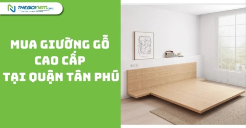 Mua Giường Gỗ Tự Nhiên Cao Cấp Tại Tân Phú