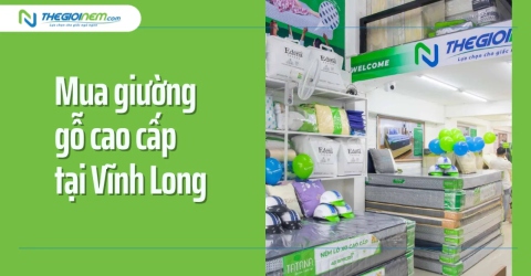 Mua giường gỗ cao cấp tại Vĩnh Long