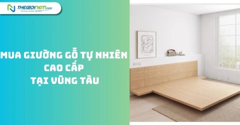 Mua Giường Gỗ Tự Nhiên Cao Cấp Tại Vũng Tàu