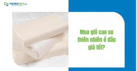 Mua Gối Cao Su Thiên Nhiên Ở Đâu Giá Tốt? | Thegioinem.com