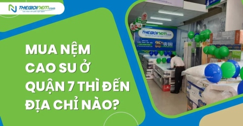 Mua nệm cao su ở quận 7 thì đến địa chỉ nào?