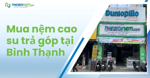 Mua nệm cao su trả góp tại Bình Thạnh| Thegioinem.com