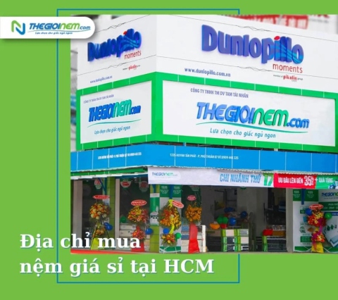 Mua nệm giá sỉ tại TP.HCM - Thế Giới Nệm