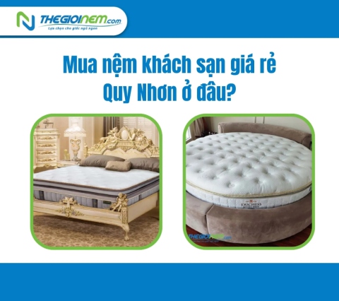 Mua nệm khách sạn giá rẻ Quy Nhơn ở đâu? | Thegioinem.com