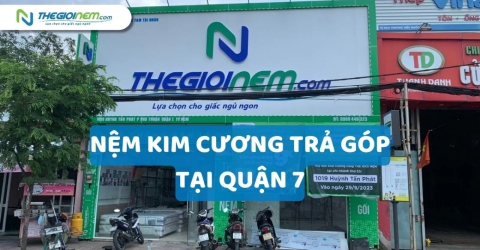 Mua Nệm Kim Cương Trả Góp Tại Quận 7 | Thegioinem.com