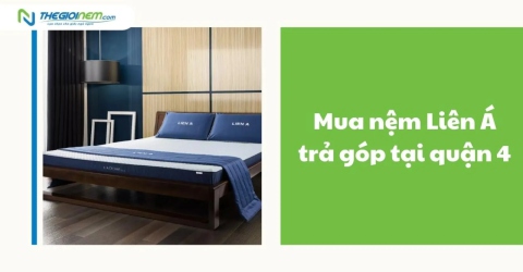 Mua Nệm Liên Á Trả Góp Tại Quận 4 | Thegioinem.com