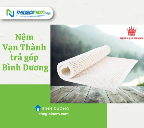 Mua nệm Vạn Thành trả góp Bình Dương | Thegioinem.com