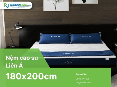 Nệm cao su Liên Á 1m8x2mx10cm giá bao nhiêu? | Thegioinem.com