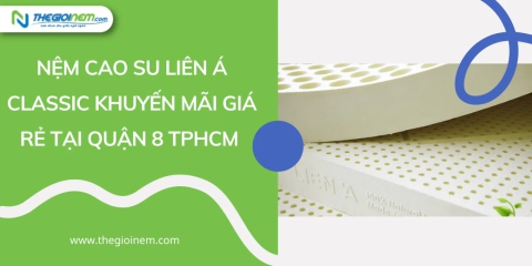 Nệm Cao Su Liên Á Classic Khuyến Mãi Giá Rẻ Tại Quận 8 TPHCM | Thegioinem.com