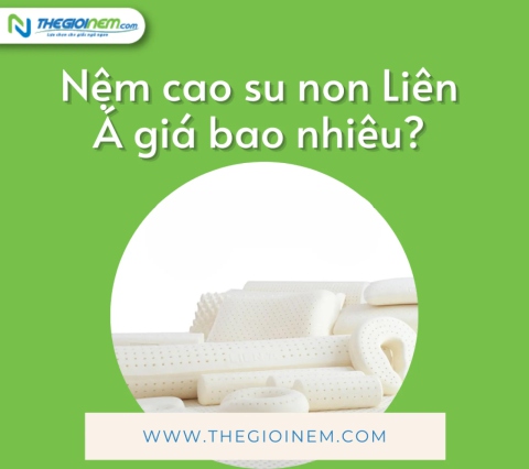 Nệm cao su non Liên Á giá bao nhiêu? | Thegioinem.com