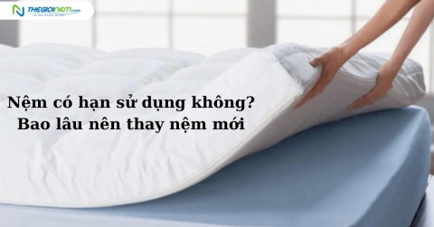 Nệm có hạn sử dụng không? Bao lâu nên thay nệm mới