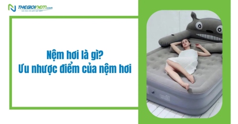 Nệm hơi là gì? Ưu nhược điểm của nệm hơi