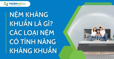 Nệm kháng khuẩn là gì? Các loại nệm có tính năng kháng khuẩn