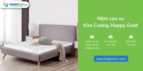 Nệm Kim Cương 5cm, 10cm, 15cm, 20cm giá bao nhiêu? | Thegioinem.com