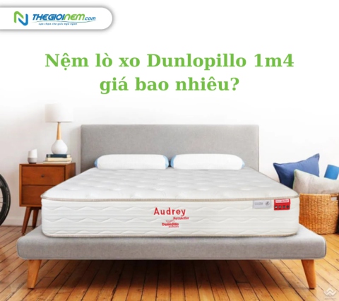 Nệm Lò Xo Dunlopillo 1m4 Giá Bao Nhiêu? | Thegioinem.com