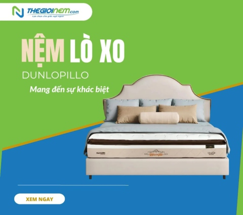 Nệm Lò Xo Dunlopillo Mang Đến Sự Khác Biệt Cho Người Dùng