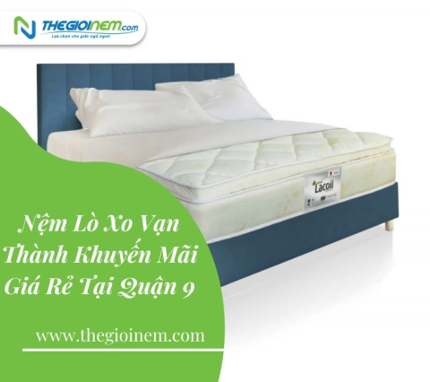 Nệm lò xo Vạn Thành khuyến mãi giá rẻ tại Quận 9