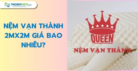 Nệm Vạn Thành 2mx2m Giá Bao Nhiêu? | Thegioinem.com