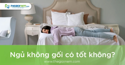 Ngủ không gối: Có lợi hay hại cho sức khỏe? | Thegioinem.com