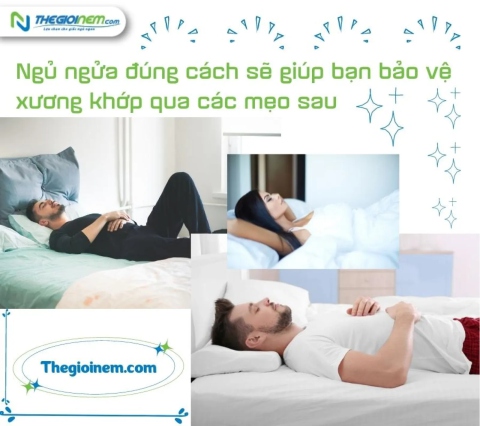 Ngủ ngửa đúng cách sẽ giúp bạn bảo vệ xương khớp qua các mẹo sau