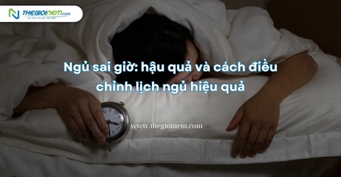 Ngủ sai giờ: hậu quả và cách điều chỉnh lịch ngủ hiệu quả