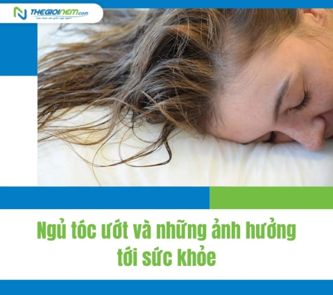 Ngủ tóc ướt và những ảnh hưởng tới sức khỏe