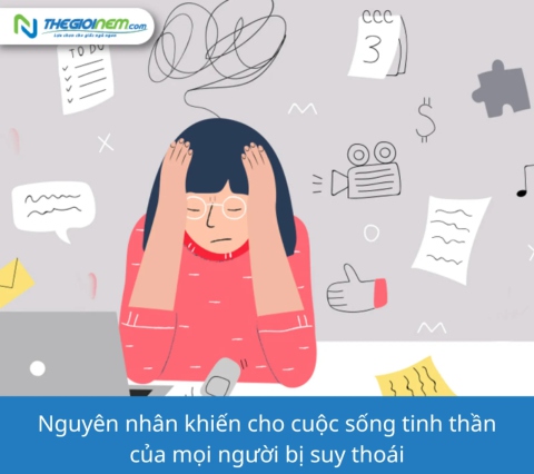 Nguyên nhân khiến cho cuộc sống tinh thần của mọi người bị suy thoái