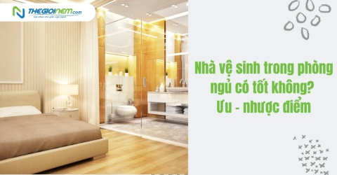 Nhà vệ sinh trong phòng ngủ có tốt không? Ưu - nhược điểm