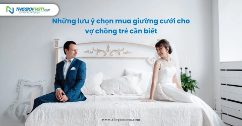 Những lưu ý chọn mua giường cưới cho vợ chồng trẻ cần biết | Thegioinem.com