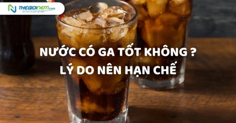 Nước có ga tốt không? Lý do nên hạn chế uống loại nước này