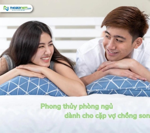 Phong thuỷ phòng ngủ cho vợ chồng son | Thegioinem.com