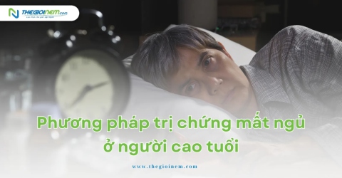 Phương pháp trị chứng mất ngủ ở người cao tuổi