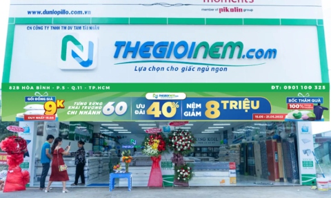 Săn Deal 9k mừng Thế Giới Nệm khai trương cửa hàng thứ 60 | Thegioinem.com