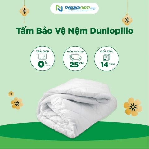 Tấm bảo vệ nệm dunlopillo | Thegioinem.com