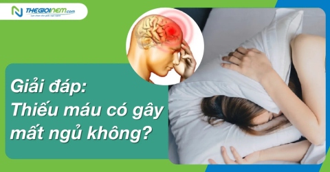 Giải đáp: Thiếu máu có gây mất ngủ không?