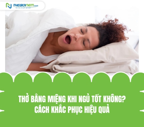 Thở bằng miệng khi ngủ tốt không? Cách khắc phục hiệu quả