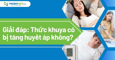 Giải đáp: Thức khuya có bị tăng huyết áp không?