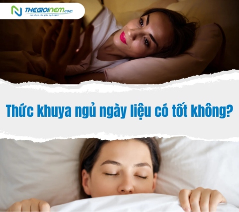 Thức khuya ngủ ngày liệu có tốt không?