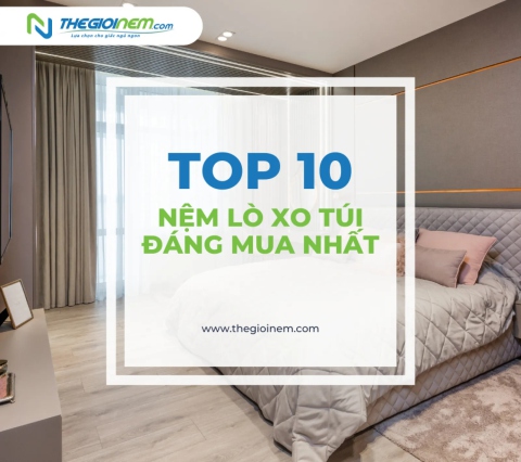 Top nệm lò xo túi đáng mua nhất hiện nay | Thế Giới Nệm