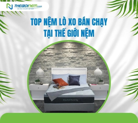 Top Nệm Lò Xo Bán Chạy Tại Thegioinem.com