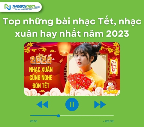 Top những bài nhạc Tết/ nhạc xuân hay nhất năm 2024