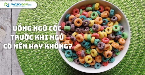 Uống ngũ cốc trước khi ngủ có nên hay không?