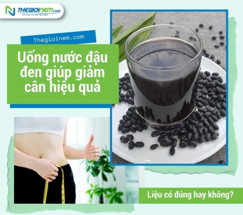 Uống nước đậu đen giúp giảm cân hiệu quả -Liệu có đúng hay không?