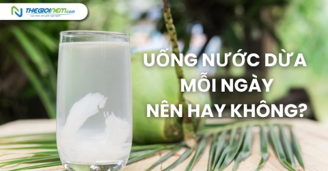 Uống nước dừa mỗi ngày liệu có nên hay không?