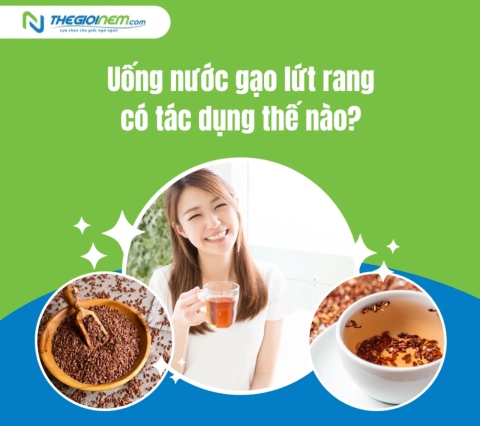 Uống nước gạo lứt rang có tác dụng thế nào?