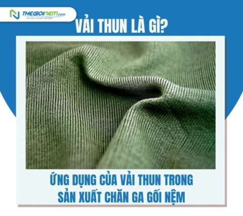 Vải thun là gì? Ứng dụng của vải thun trong sản xuất chăn ga gối nệm