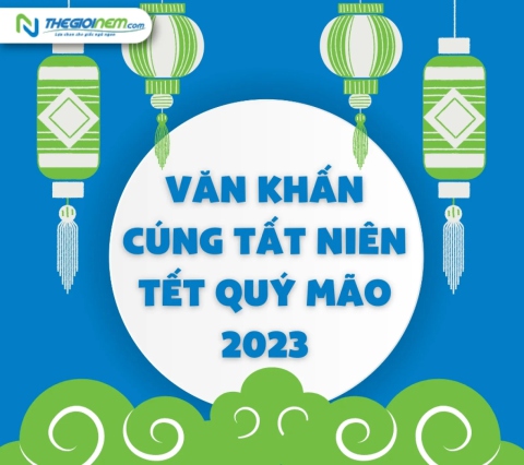 Văn khấn cúng tất niên Tết Giáp Thìn 2024