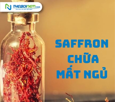 Vì sao Saffron có khả năng hỗ trợ chữa mất ngủ? | Thegioinem.com