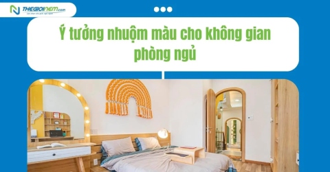 Ý Tưởng Nhuộm Màu Cho Không Gian Phòng Ngủ